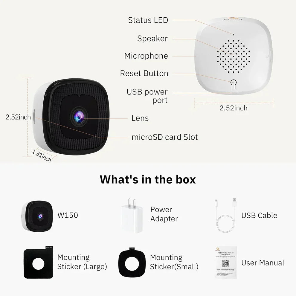 ChroMax 3MP 2K Dual-Band Indoor Security Cam