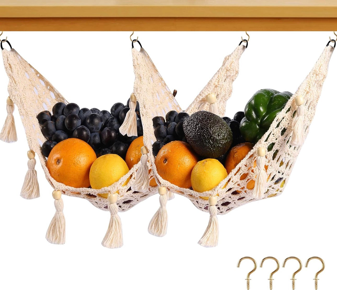 CROCHET FRUIT HAMMOCK