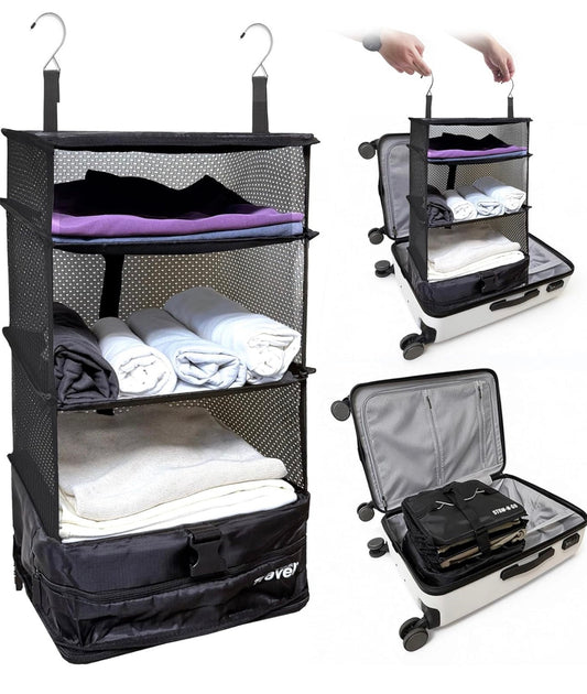 PORTABLE HANGING TRAVEL SHELVES